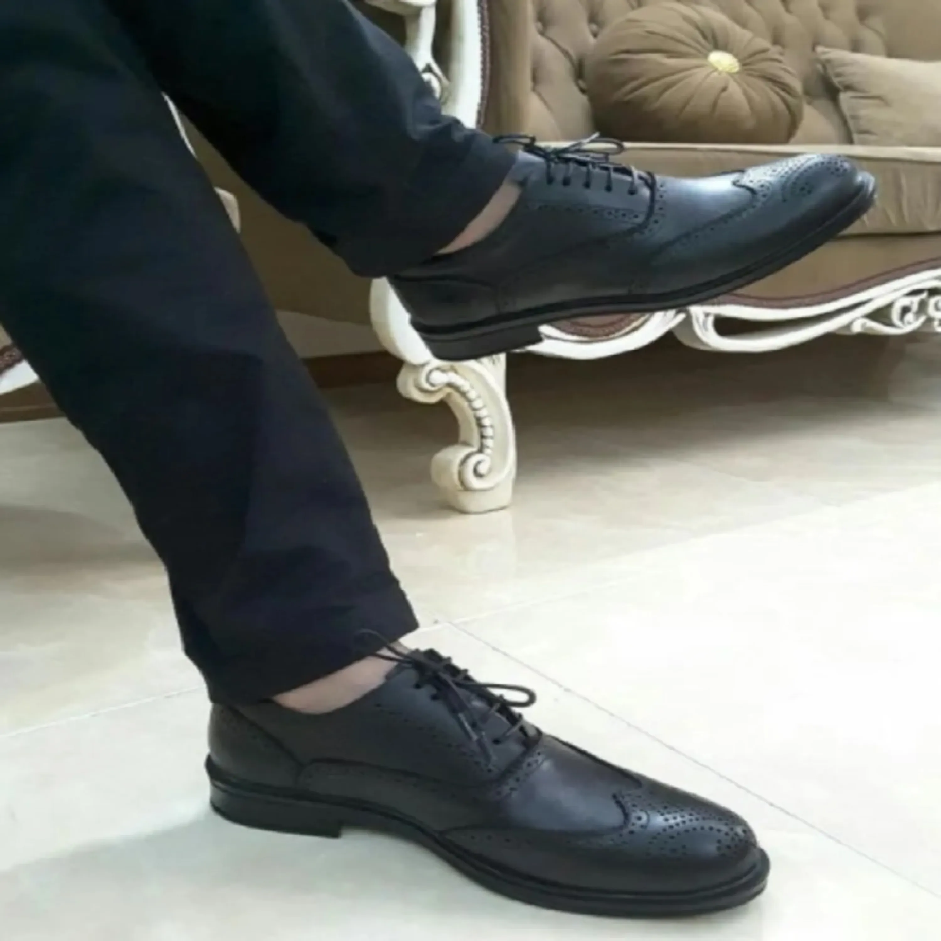 کفش چرم مردانه مدل151 کفش چرم مردانه مدل151